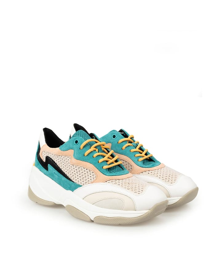 D Kirya B- sneakers – suède + mesh
