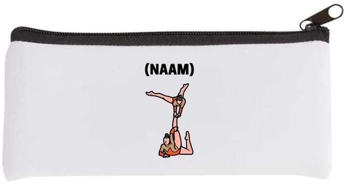 Akyol - acrobatiek met eigen naam Etui - Sport - turnster - acro - 20 bij 9 cm