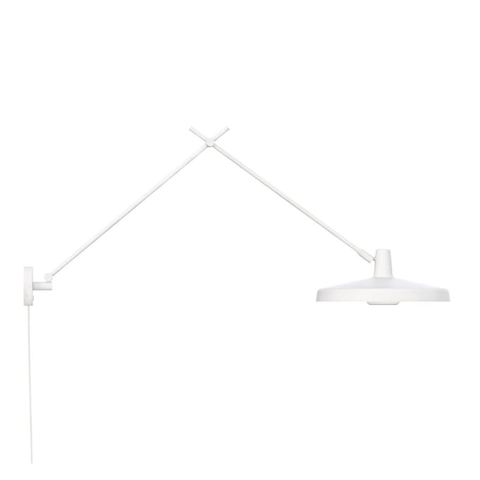 GRUPA Arigato wandlamp 1-lamp 140cm Ø45cm wit