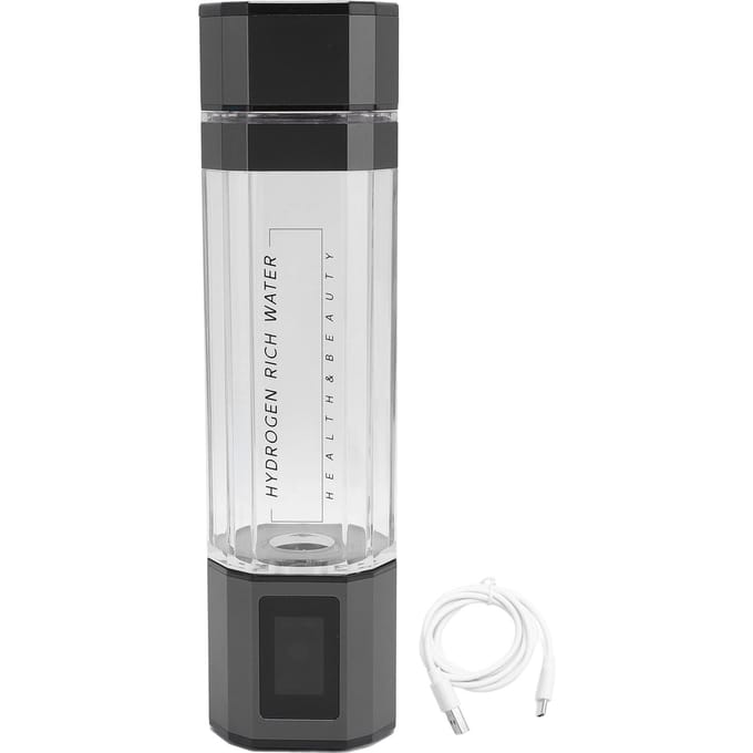 Waterstofwaterfles 300ml 5000ppb PCTG Type C 5V Draagbare Waterstofrijk Water Generator Beker voor white