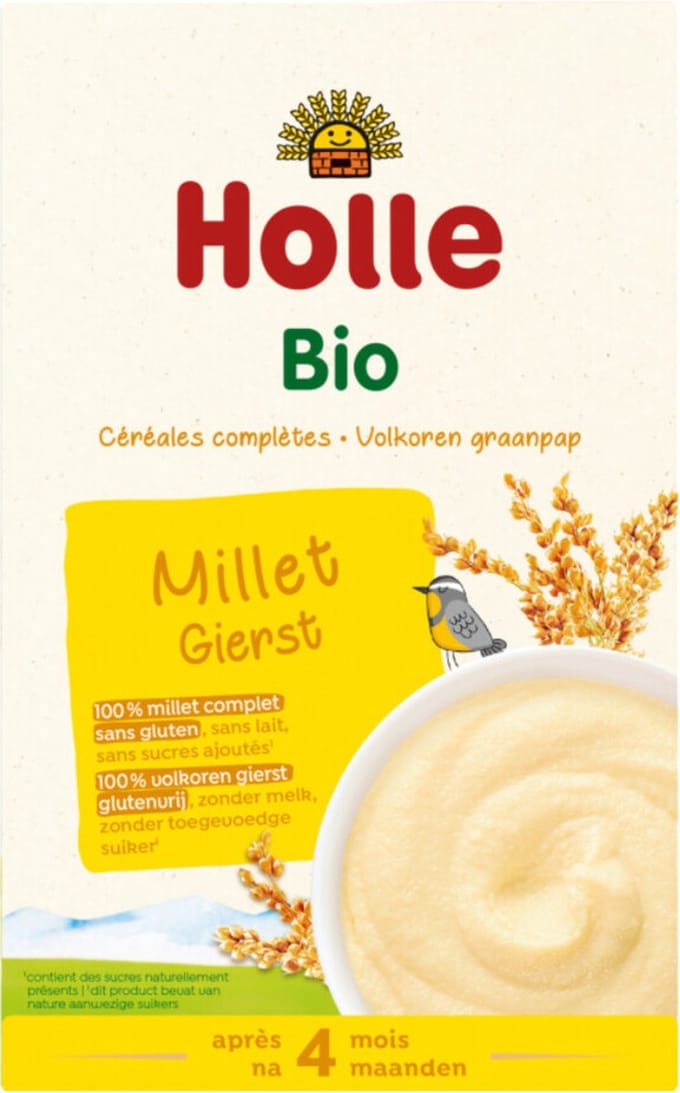 Holle Volkoren Graanpap Gierst Bio 250GR
