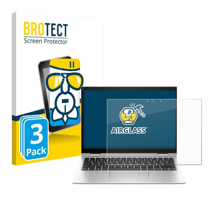 Screenprotector 3 Stuks voor HP Elite x360 830 G10 2-in-1 Beschermglas transparant