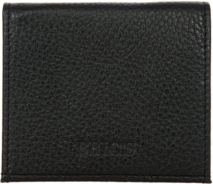 BRIC'S Leren Portemonnee Gondola Calla Wallet Black Zwart