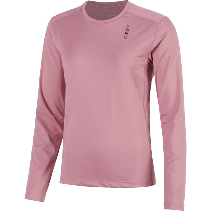 NEO Feel the Vybe Hardloopshirt Dames-mauve