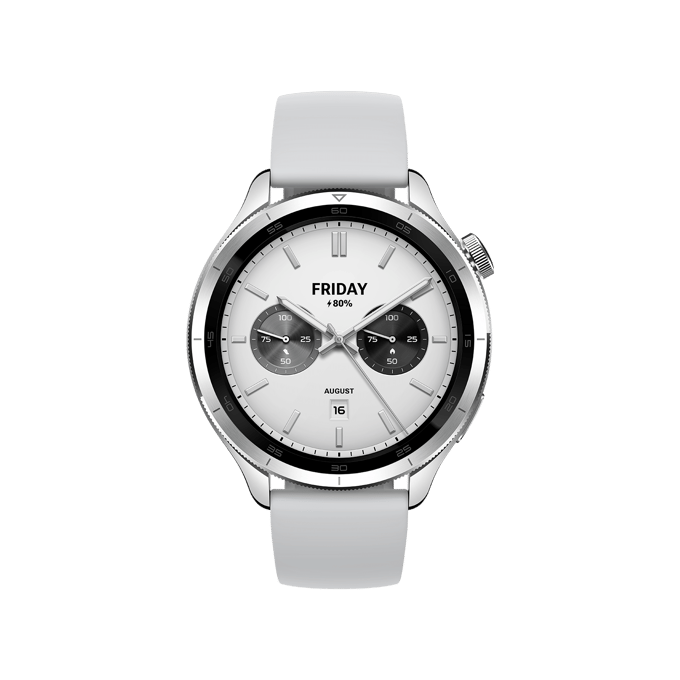 Xiaomi Watch S4 - Smartwatch - 47 mm - Zilverkleurig