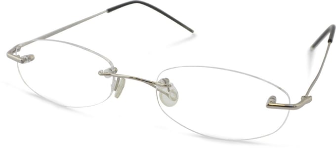 Leesbril Eschenbach Thin Round-Zilver-+1.00