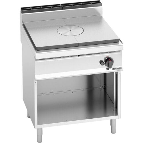 GGM Gastro Gas Glühplattenherd - 10 kW Zilver