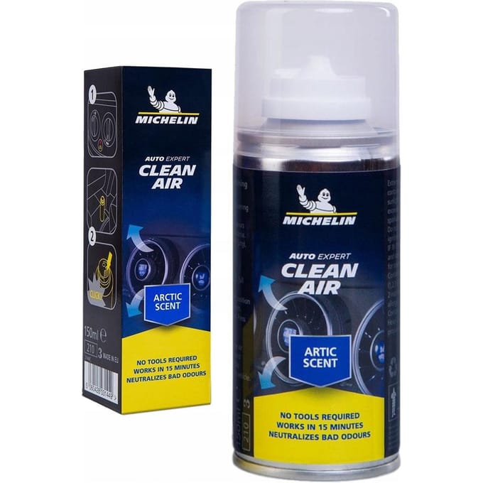 Reiniging Ontsmetting Airconditioning Michelin Arctische Geur 150 Ml