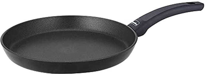 Inductie Crêpespan 24 cm van Gesmeed Aluminium - Duurzaam en Veilig