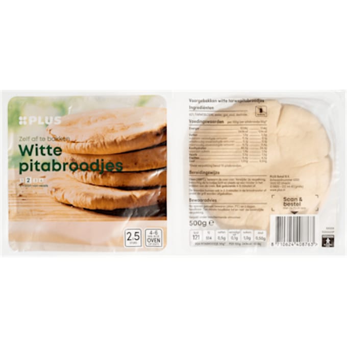 Pitabroodjes 2x5st