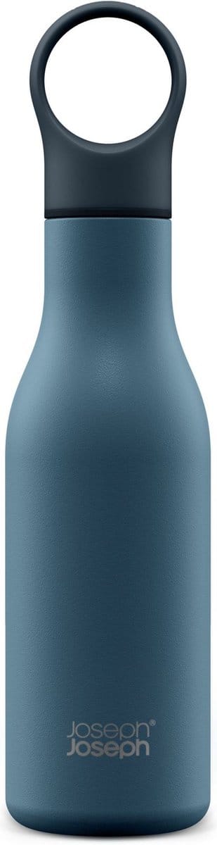 Thermosfles, Dubbelwandig, 0.5 L, Blauw - Joseph Joseph | Loop