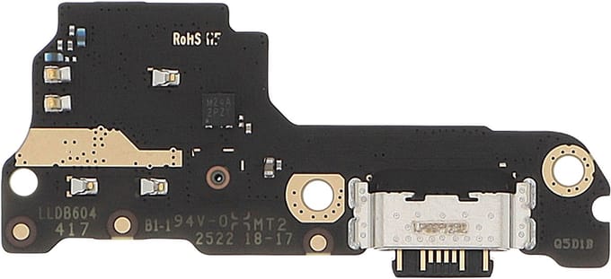 Xiaomi, Originele USB-C Oplaadconnector Xiaomi Redmi 15 5G met Microfoon Service Pack, Zwart