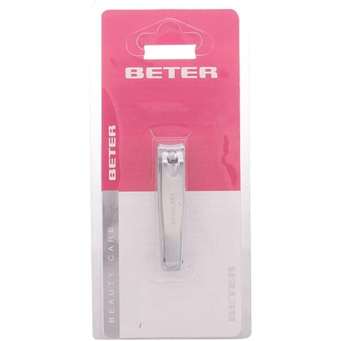 Beter Chrome Plated Manicure Nail Clippers With Nail File