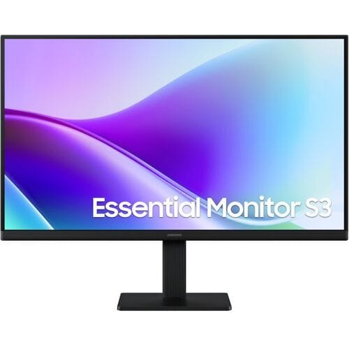 Samsung Essential LS24F320GAUXEN 24" Zwart, Ideaal voor Thuiskantoor