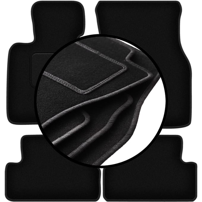 Complete set veloursmatten voor: Mini Cooper F57 cabriolet (2014-)