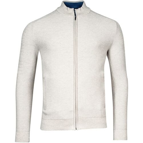 Baileys Vest Cardigan Zip Allover Structure Kitt / male