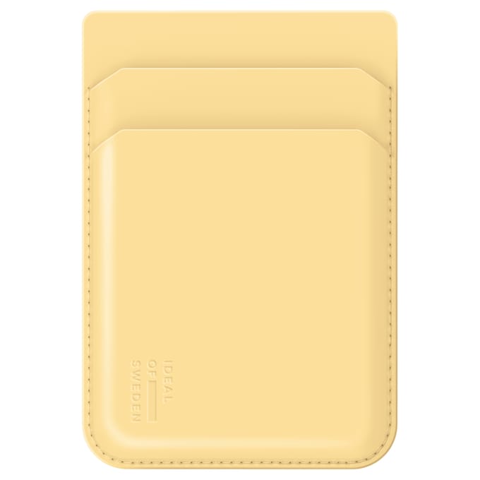 iDeal of Sweden MagSafe Magnetische kaarthouder - Soft Lemon