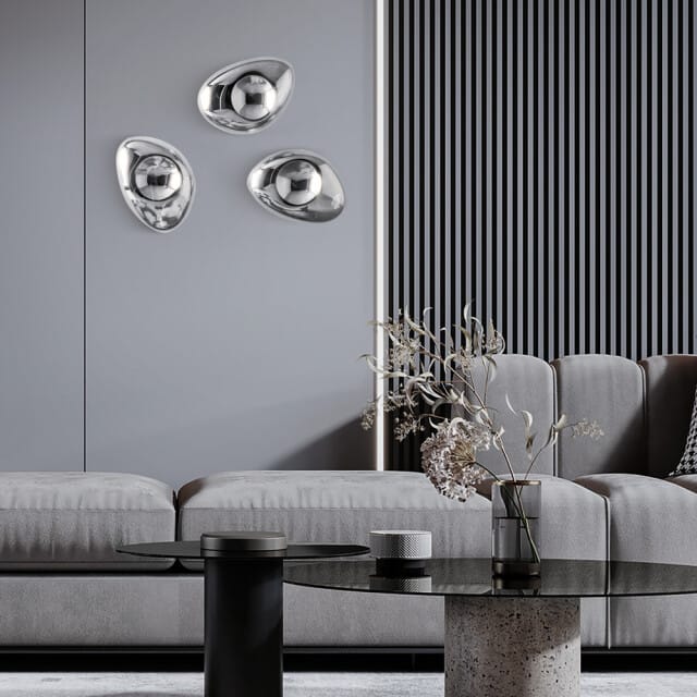 Maytoni - Wandlamp Mabell - Zwart