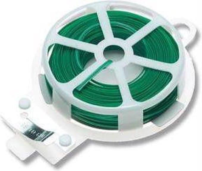 Binddraad Groen 50 meter met knipper