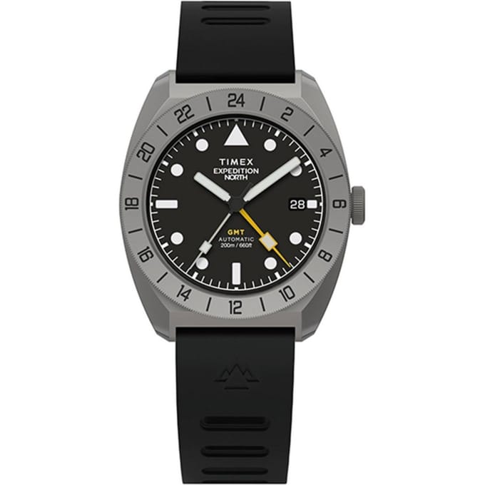 Timex Expedition North TW2W53000 Horloge - Siliconen - Zwart - Ø 41 mm