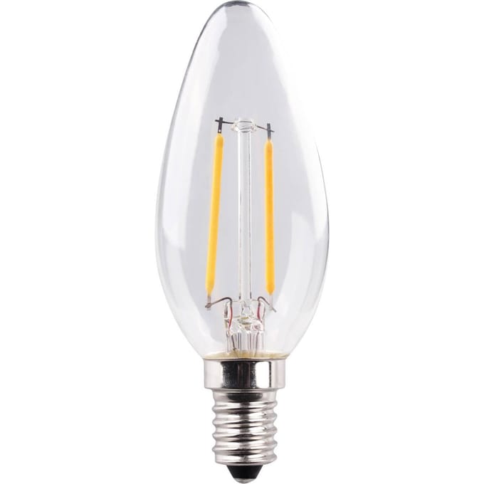 Müller-Licht LED kaars E14 2,2 W gloeidraad 2.700 K helder 2 stuks