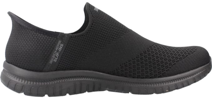 SKECHERS art. 104425 BBK Virtue - Sleek slipin ZWART maat 37
