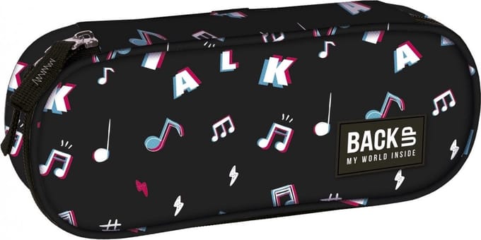 BackUP Etui Music - 22 x 9 x 6 cm - Polyester