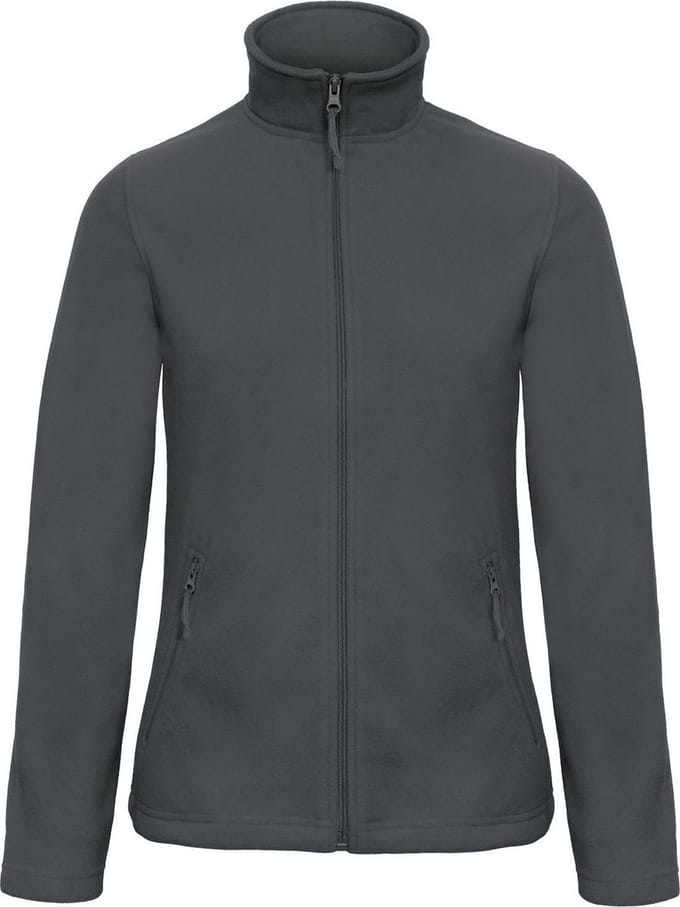 B&C Collectie Vrouwen/dames ID 501 Microfleece Jasje (Donkergrijs)