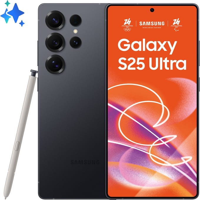 Samsung Galaxy S25 Ultra 5G - 512GB - Titanium JetBlack
