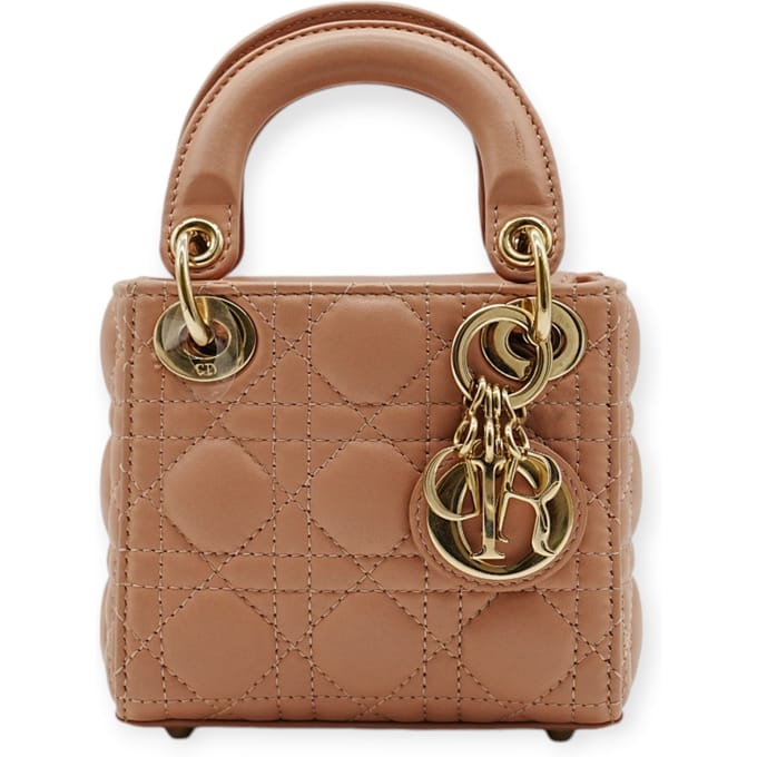 Dior Roze Micro Lady Dior Schoudertas - '20s