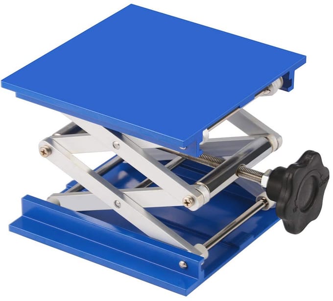 8 x 8 Inch Laboratorium Lift Platform met Verstelbare Hoogte