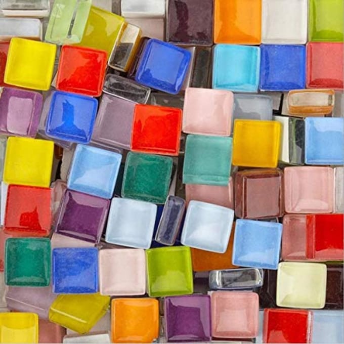 DIY Mozaïek Tegels van Micro Glas voor Creatieve Projecten