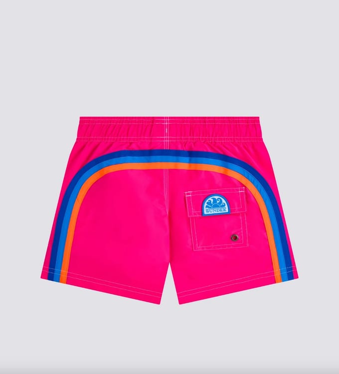 SUNDEK JONGENS ZWEMSHORT hippie-12jaar