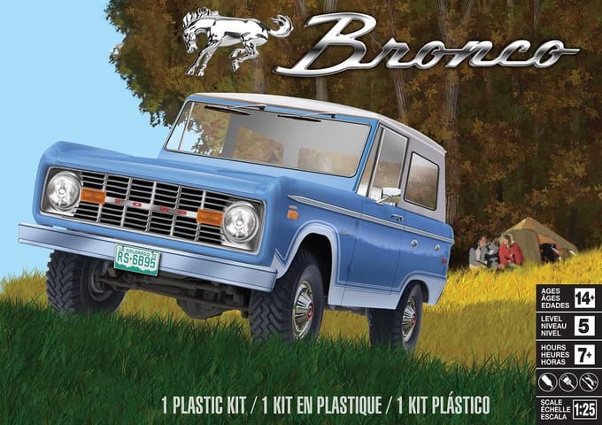 Revell Modelbouwpakket Auto - 14320 Ford Car Plastic - 1:25 - Modelbouw