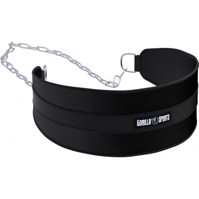 Gorilla Sports Dip Gordel - Dip Belt - Belastbaar tot 100 kg