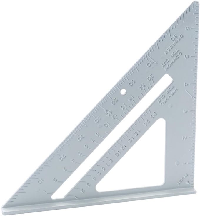 Vierkante Dakbedekking Sjabloon 178 mm x 180 mm Zilver voor Dakconstructie