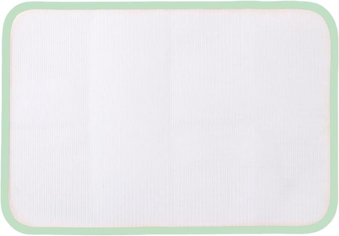 Strijkdoek Beschermend - Gaas Strijkmat - Kleding Strijken - Hittebestendig Gaas - 40 x 60 cm - Groen