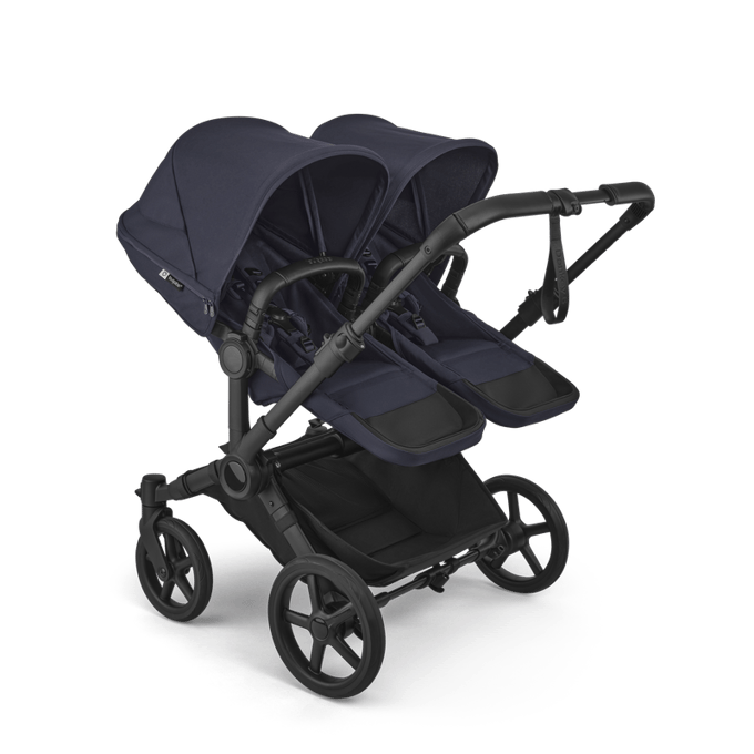 Bugaboo Donkey 6 Twin Kinderwagen - Deep Indigo Bekleding deep indigo bekleding