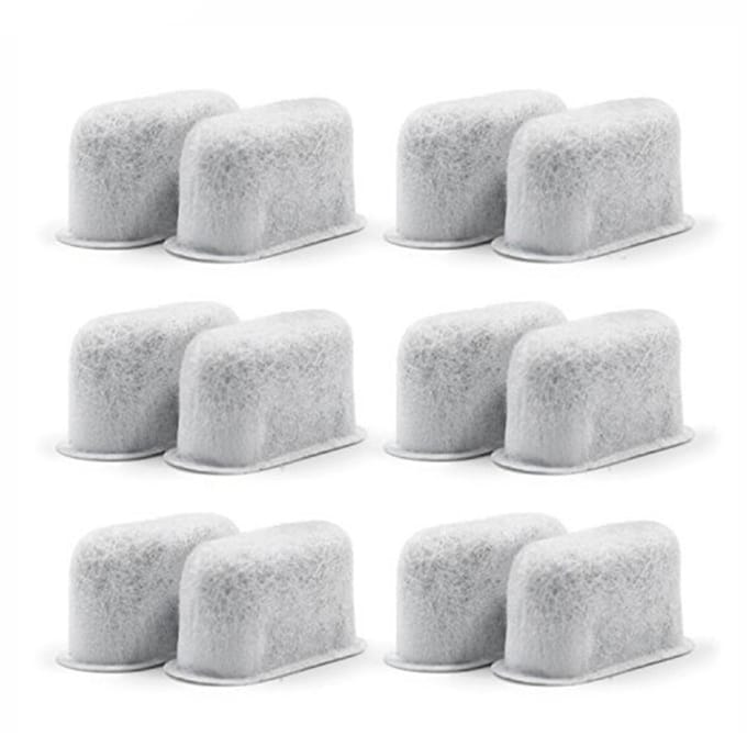 12-Pack Koffievervangingsfilter Koffiefilter Compatibel met Keurig Koffiezetapparaat Koffiemachine wit