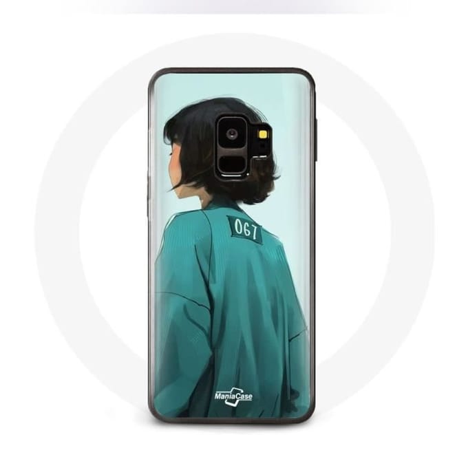 Coque pour Samsung S9 plus Squid Game Kang Sae Byeok Numéro 067 art