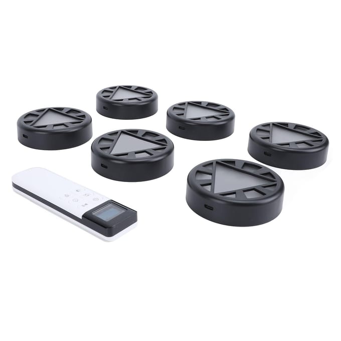 Sport Agility Lights Trainingskit 5 LED-licht 6 Functies Verbetert Perceptie Reactietraining gray