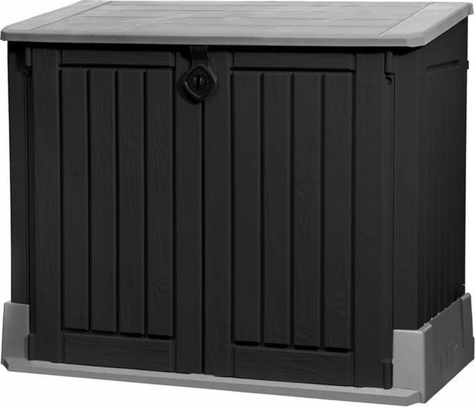 Keter Store It Out Midi Opbergbox - Zwart/grijs  - 845L - 130x74x110cm