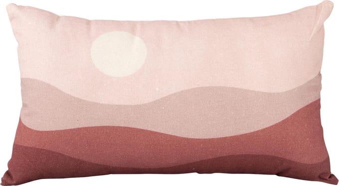 Present Time Kussen Sunset - Roze - 50x30 cm - Modern,Scandinavisch
