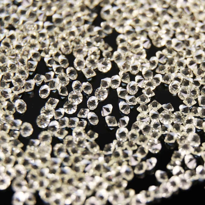 DRM Nageldecoratie Diamant Lichtgeel 1mm Nr.24