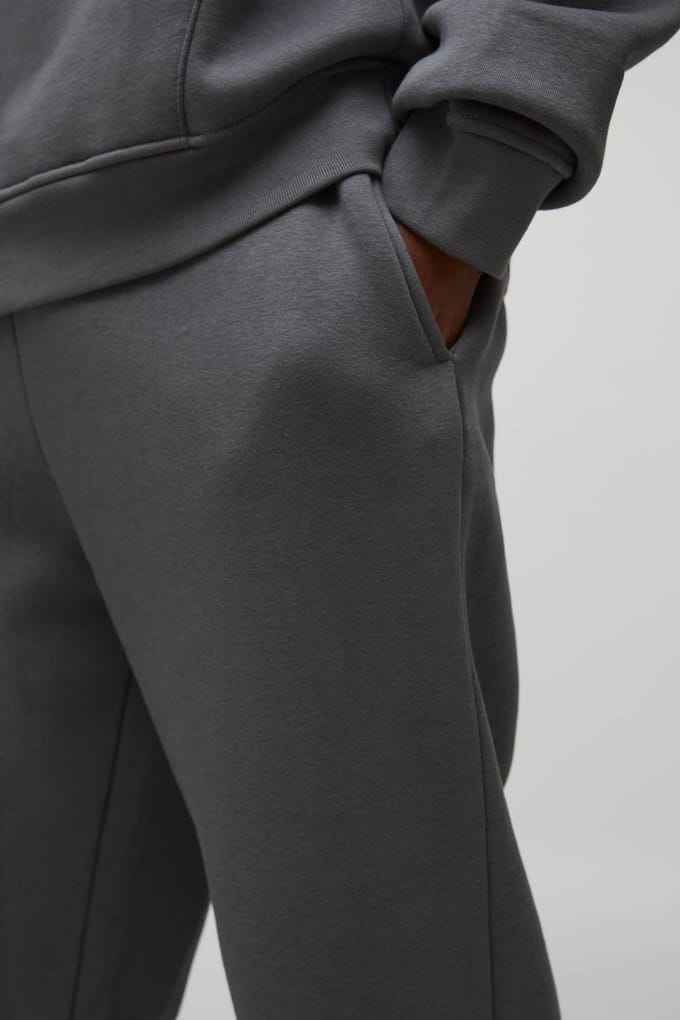 Tall Essential Slim Fit Joggers | Charcoal | Size Medium
