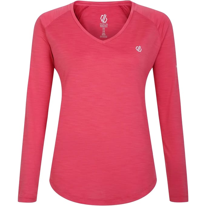 V-hals lange mouwen dames shirt Dare 2B Discern