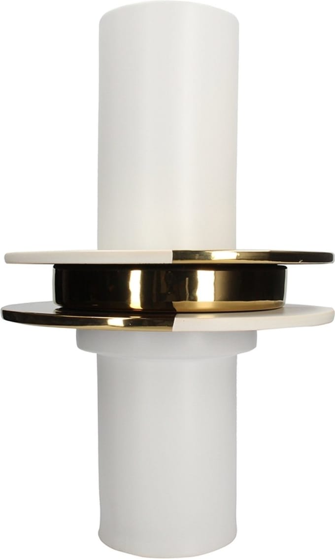 OHNO - Woonaccessoires - Hypno Double Vaas - Wit