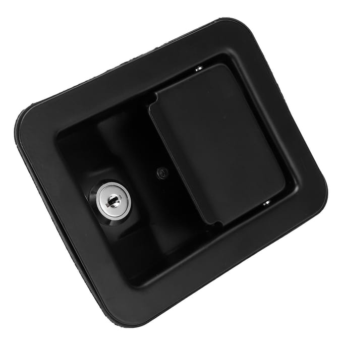 Generator Paneelvergrendeling RVS 4?Hoekmontage Stille Unit Accessoires met Sleutels black