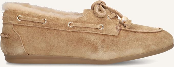 Haboob Vita Loafers Dames - Instappers - Camel - Maat 38