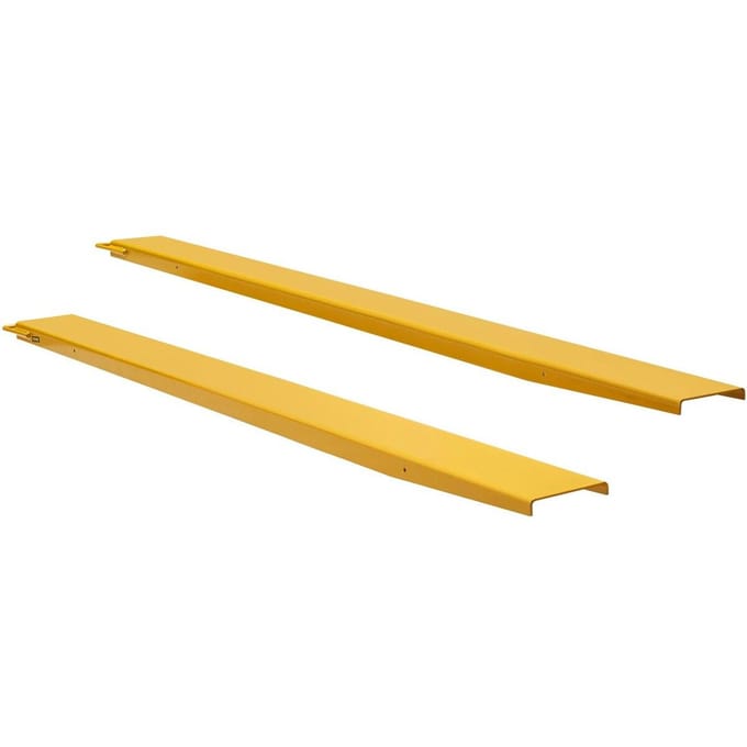 Palletvorkverlengstukken, 96  Lengte 6,5  Breedte, Heavy Duty Koolstofstaal Vorkverlengstukken voor Heftrucks, 1 Paar Heftruckverlengstukken, Industriële Heftruck
